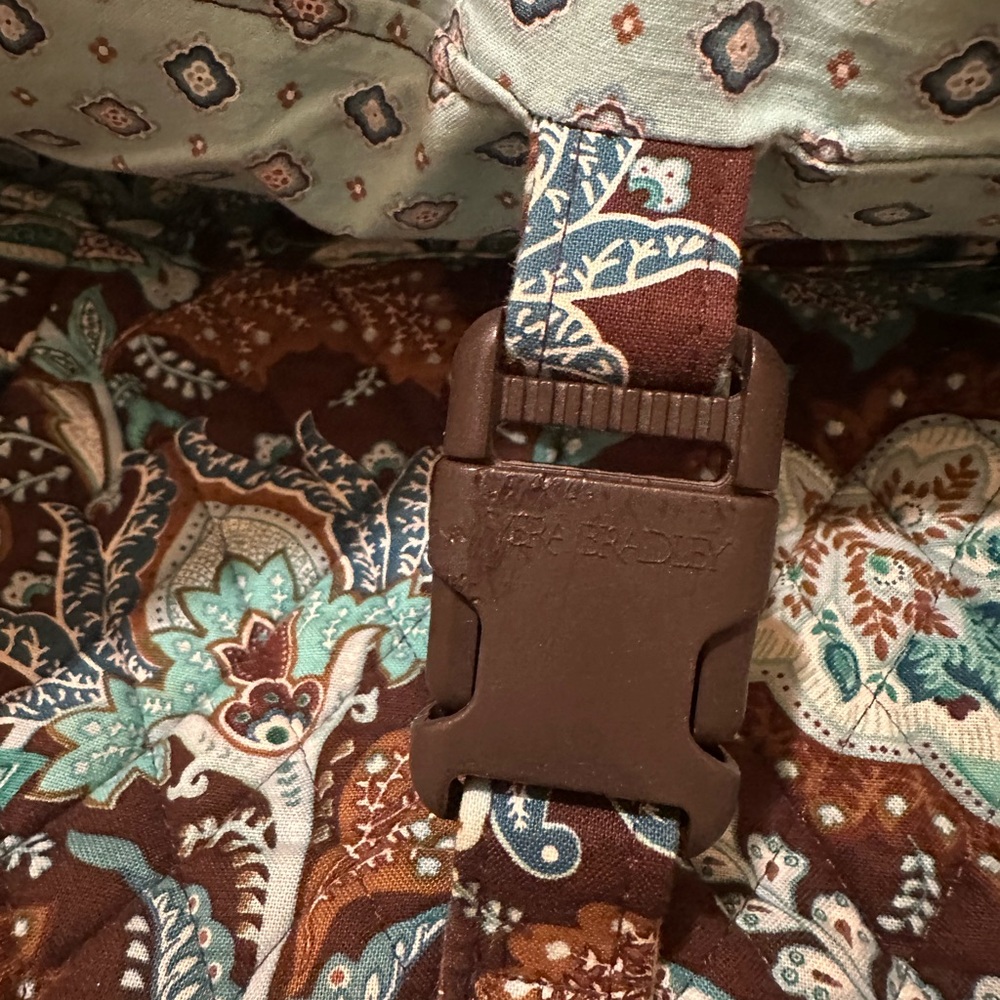 Vera Bradley Java Blue Computer Messenger Bag - image 3